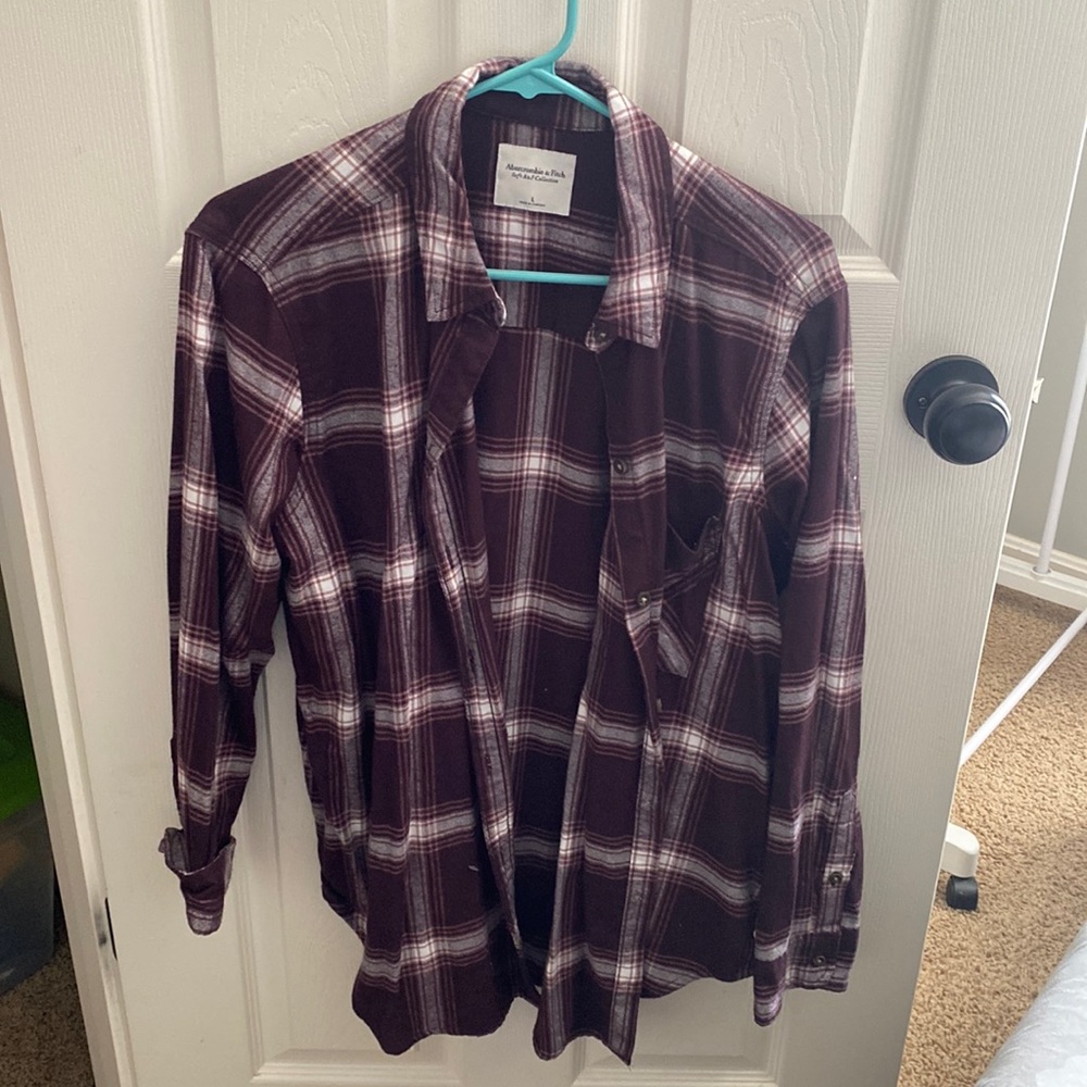 Plaid button up